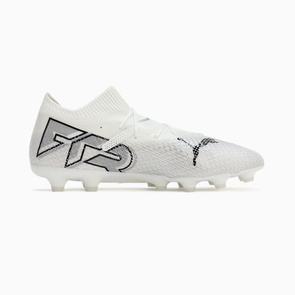 メンズ フューチャー 7 プロ HG/AG サッカースパイク, PUMA White-PUMA Silver-Silver Mist-PUMA Black, extralarge-JPN