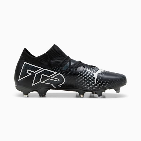 FUTURE 7 MATCH Firm Ground/Artificial Ground Men's Soccer Cleats, PUMA Black-PUMA White, extralarge