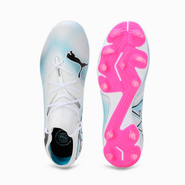 FUTURE 7 MATCH FG/AG Women's Football Boots, PUMA White-PUMA Black-Poison Pink, extralarge-IND