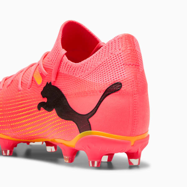 Tacos de fútbol para mujer FUTURE 7 MATCH FG/AG, Sunset Glow-PUMA Black-Sun Stream, extralarge