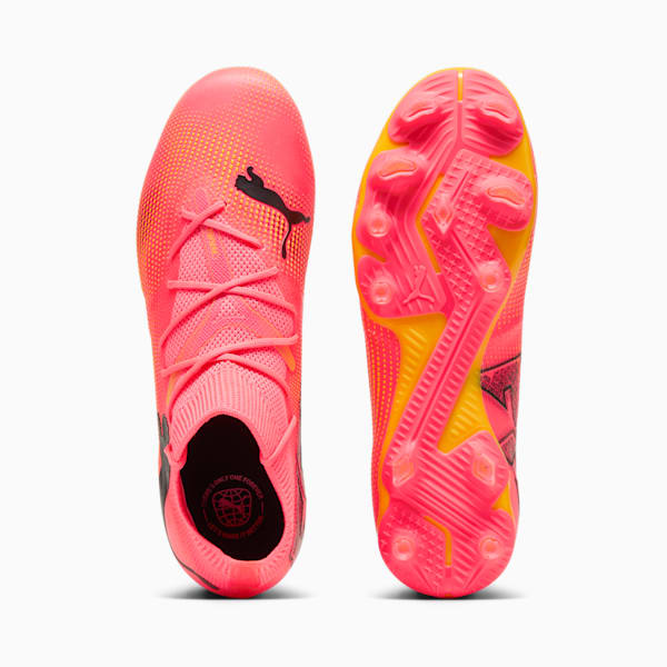 FUTURE 7 MATCH Firm Ground/Artificial Ground Women's Soccer Cleats, Sunset Glow-PUMA Black-Sun Stream, extralarge