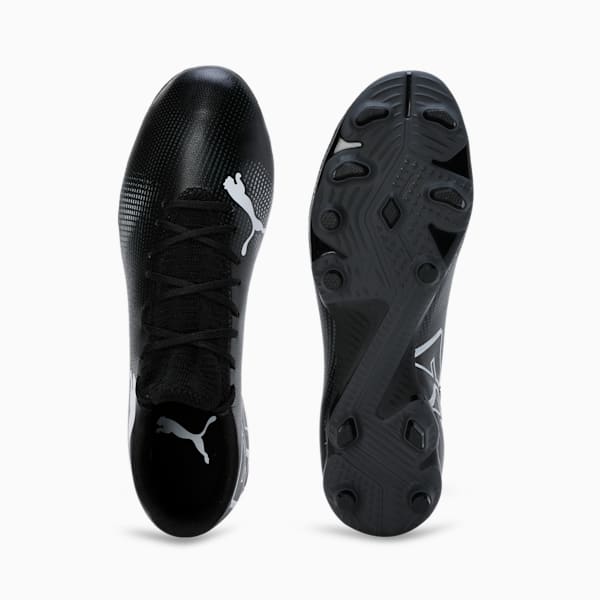 FUTURE 7 PLAY FG/AG Men's Football Boots, PUMA Black-PUMA White, extralarge-IND