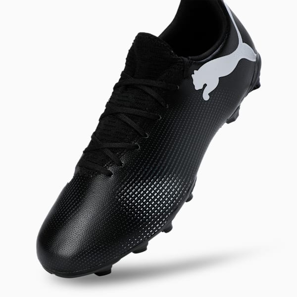 FUTURE 7 PLAY FG/AG Men's Football Boots, PUMA Black-PUMA White, extralarge-IND