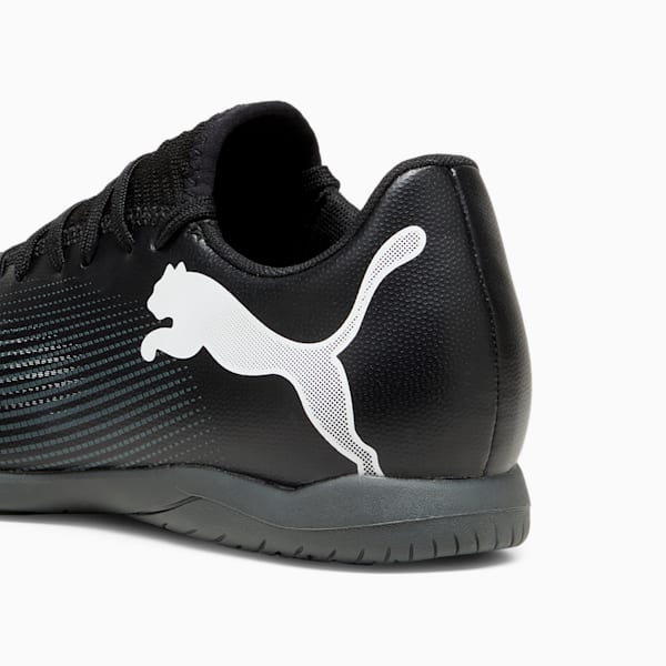 Tacos de fútbol para hombre FUTURE 7 PLAY IT, PUMA Black-PUMA White, extralarge