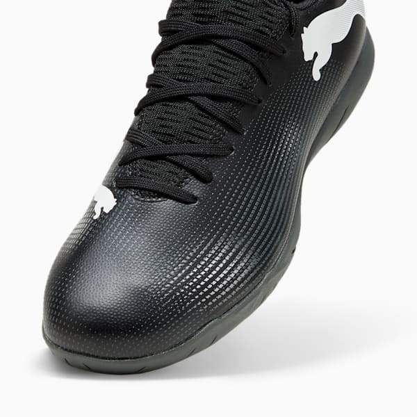 Tacos de fútbol para hombre FUTURE 7 PLAY IT, PUMA Black-PUMA White, extralarge