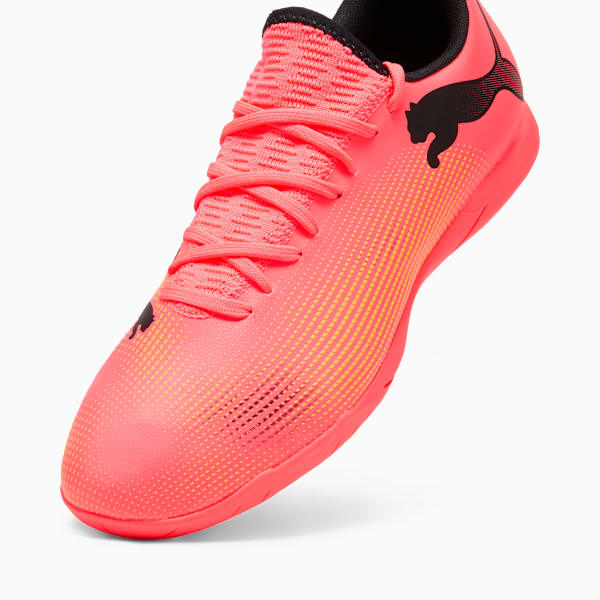 FUTURE 7 PLAY IT Football Boots, Sunset Glow-PUMA Black-Sun Stream, extralarge