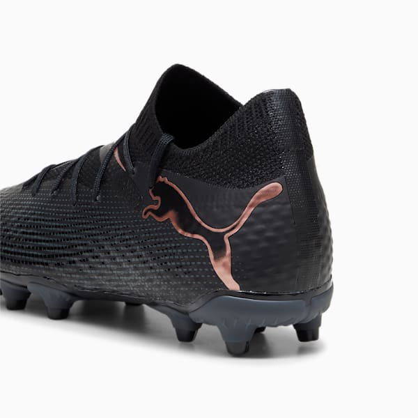 FUTURE 7 PRO FG/AG Big Kids' Soccer Cleats, Kurim Puma branding to chest and back, extralarge