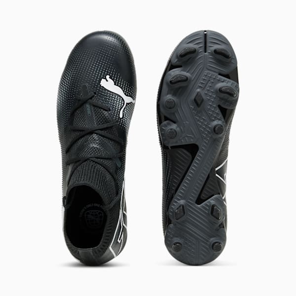 FUTURE 7 MATCH Firm Ground/Artificial Ground Kids' Cleats, PUMA Black-PUMA White, extralarge