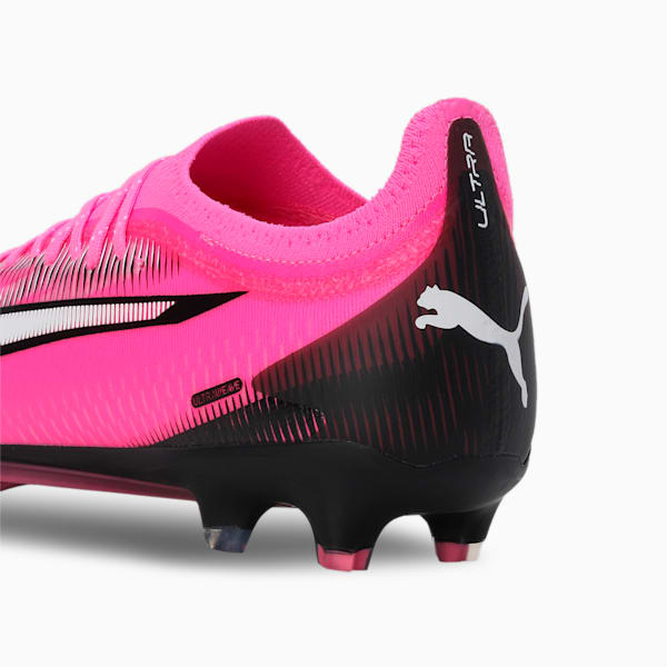 ULTRA ULTIMATE FG/AG Unisex Football Boots, Poison Pink-PUMA White-PUMA Black, extralarge-IND