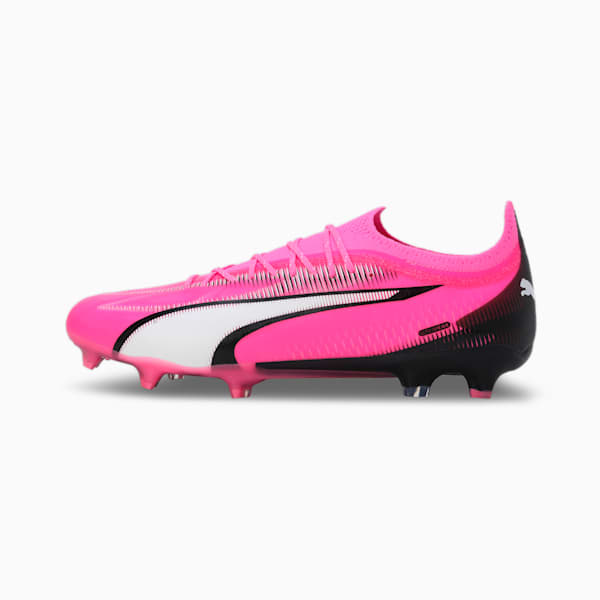 ULTRA ULTIMATE FG/AG Unisex Football Boots, Poison Pink-PUMA White-PUMA Black, extralarge-IND