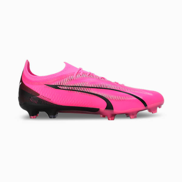 ULTRA ULTIMATE FG/AG Unisex Football Boots, Poison Pink-PUMA White-PUMA Black, extralarge-IND