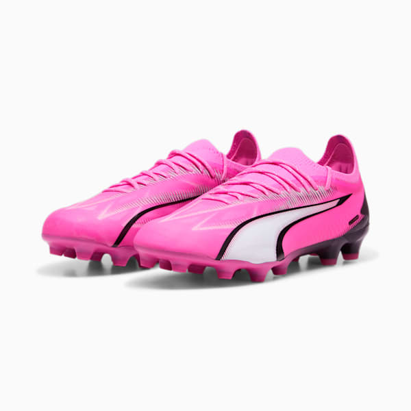 メンズ ウルトラ アルティメット HG/AG サッカースパイク, Poison Pink-PUMA White-PUMA Black, extralarge-JPN