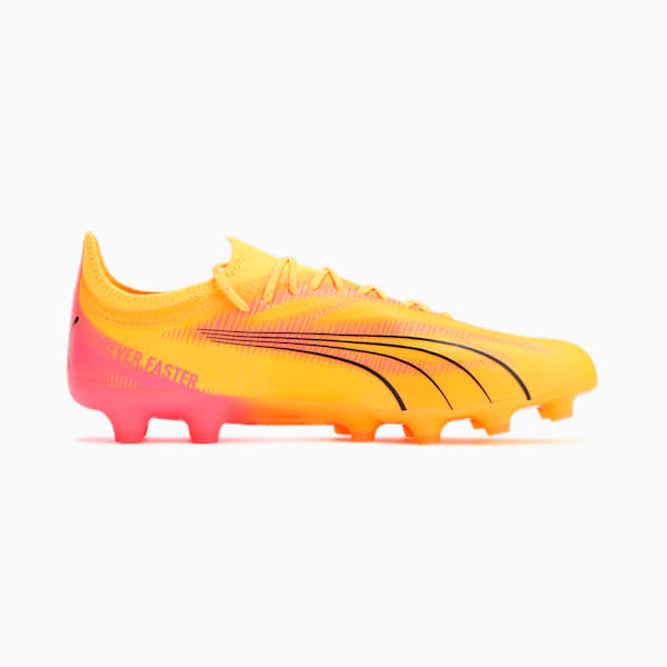 メンズ ウルトラ アルティメット HG/AG サッカースパイク, Sun Stream-PUMA Black-Sunset Glow, extralarge-JPN