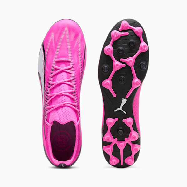 メンズ ウルトラ アルティメット MG サッカースパイク, Poison Pink-PUMA White-PUMA Black, extralarge-JPN