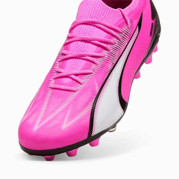 メンズ ウルトラ アルティメット MG サッカースパイク, Poison Pink-PUMA White-PUMA Black, extralarge-JPN