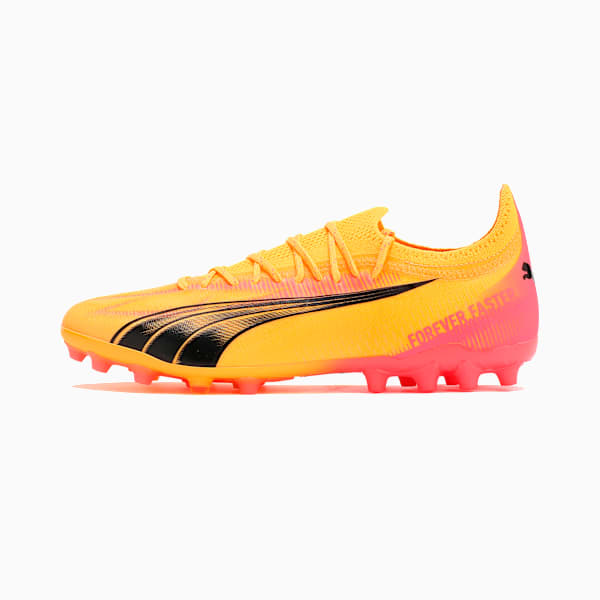 メンズ ウルトラ アルティメット MG サッカースパイク, Sun Stream-PUMA Black-Sunset Glow, extralarge-JPN