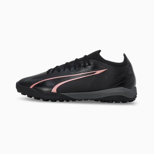 ULTRA MATCH TT Men's Football Boots, PUMA Black-Copper Rose, extralarge-IND