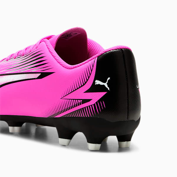 ULTRA PLAY FG/AG Men's Soccer Cleats, Poison Pink-PUMA White-PUMA Black, extralarge