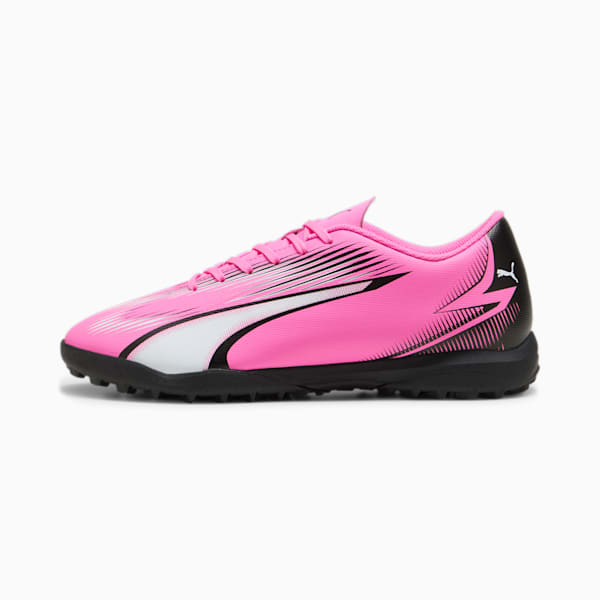 ULTRA PLAY TT Men's Soccer Cleats, Poison Pink-PUMA White-PUMA Black, extralarge