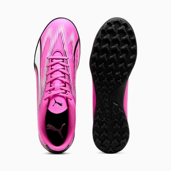 ULTRA PLAY TT Unisex Football Boots, Poison Pink-PUMA White-PUMA Black, extralarge-IND