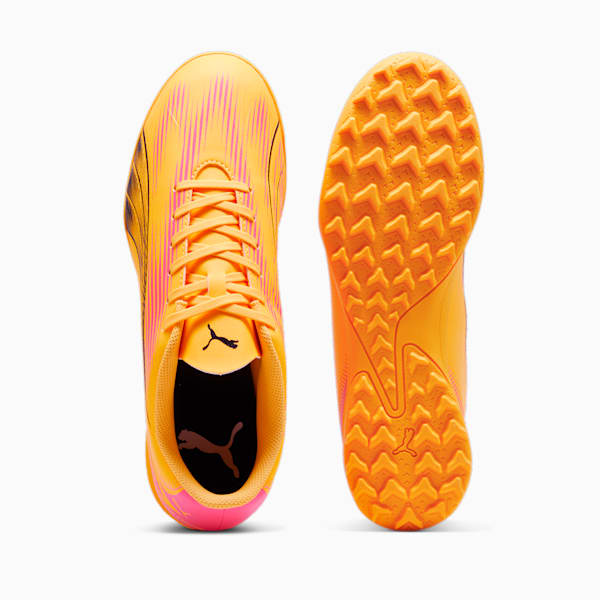 ULTRA PLAY TT Football Boots, Sun Stream-PUMA Black-Sunset Glow, extralarge-IND