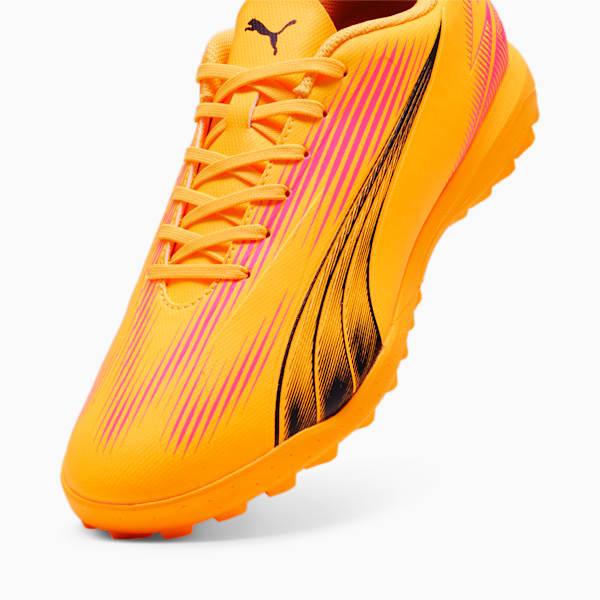 ULTRA PLAY TT Football Boots, Sun Stream-PUMA Black-Sunset Glow, extralarge-IND