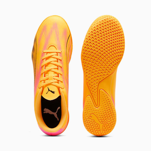 Tacos de fútbol ULTRA PLAY IT, Sun Stream-PUMA Black-Sunset Glow, extralarge