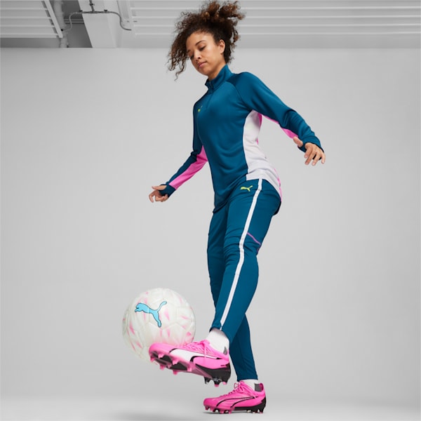 ULTRA ULTIMATE FG/AG Women's Soccer Cleats, Puma tement Plus Essentials Hoodie avec petit logo Bleu marine, extralarge