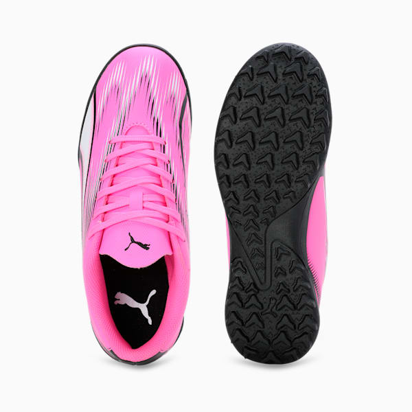 ULTRA PLAY TT Youth Football Boots, Poison Pink-PUMA White-PUMA Black, extralarge-IND