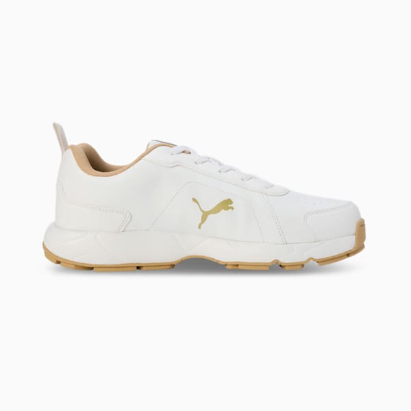 Cricket Classic Cat Men's Shoes, Metallic Gold-PUMA Silver-PUMA White-Puma Team Gold, extralarge-IND