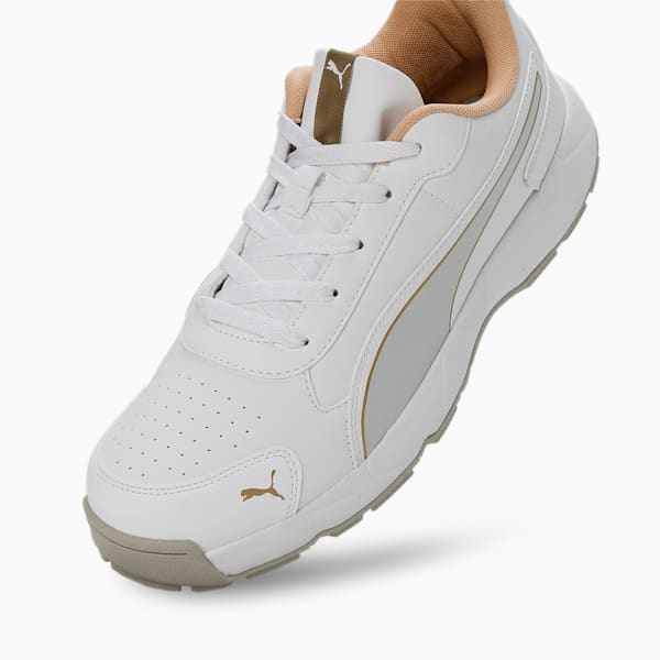 Cricket Classic Cat Men's Shoes, Metallic Gold-PUMA Silver-PUMA White-Puma Team Gold, extralarge-IND