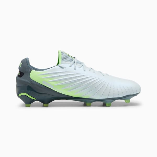 KING ULTIMATE Firm Ground/Artificial Ground Men's Soccer Cleats, Frosted Dew-Fizzy Apple-Gray Skies, extralarge