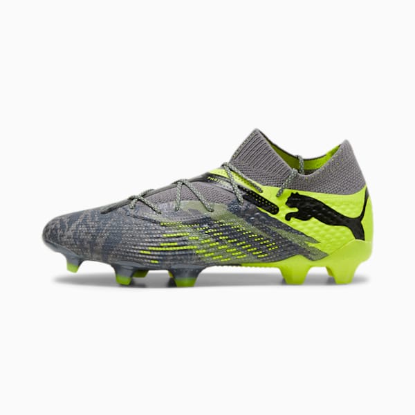 FUTURE 7 ULTIMATE RUSH FG/AG Men's Soccer Cleats, Puma Black Quarry High Risk Red 10 $89.97, extralarge