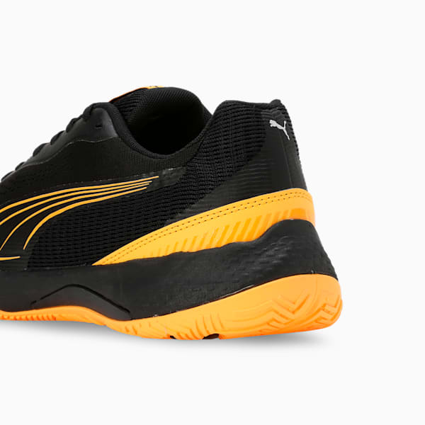Solarstrike III Indoor Sports Shoes, PUMA Black-Sun Stream-PUMA White, extralarge-IND