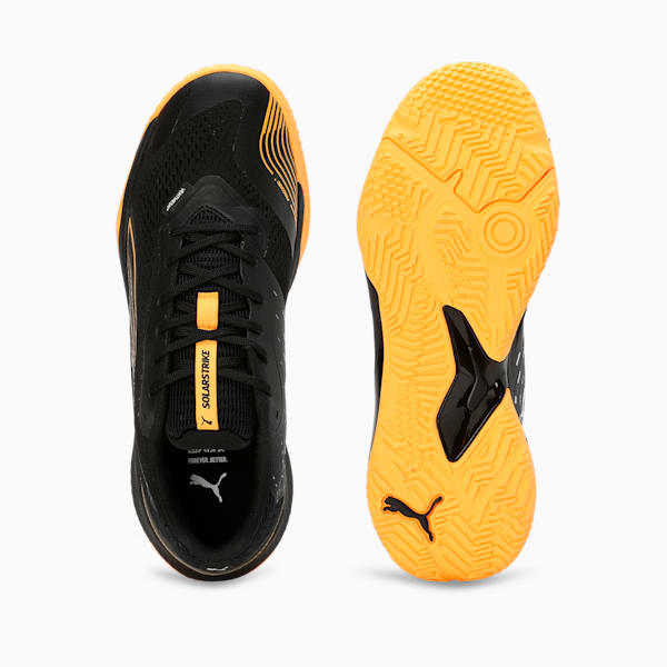 Solarstrike III Indoor Sports Shoes, PUMA Black-Sun Stream-PUMA White, extralarge-IND