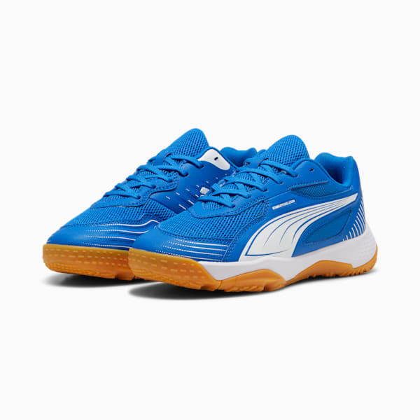Solarflash III Indoor Sports Shoes Youth, PUMA Team Royal-PUMA White, extralarge