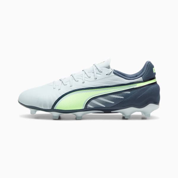 KING MATCH FG/AG Football Boots, Frosted Dew-Fizzy Apple-Gray Skies, extralarge-IND