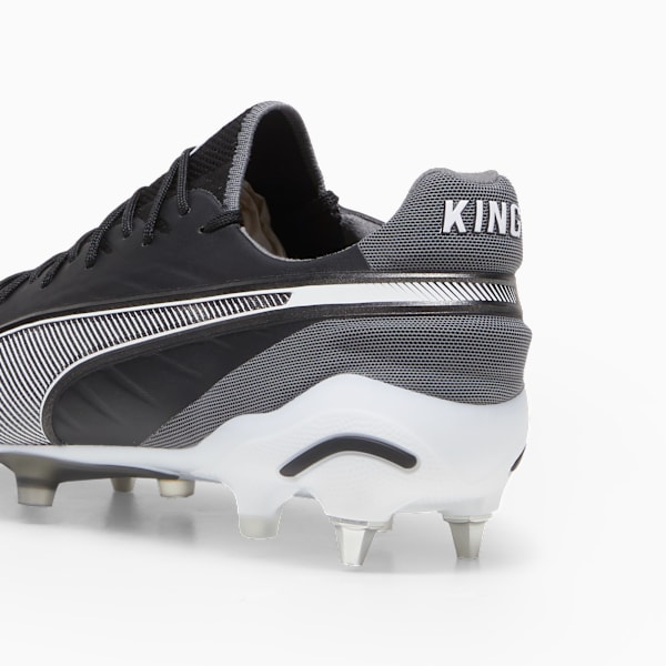 KING ULTIMATE MxSG Football Boots Unisex, PUMA Black-PUMA White-Cool Dark Gray, extralarge-GBR