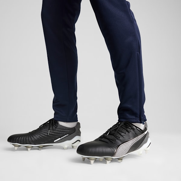 KING ULTIMATE MxSG Football Boots Unisex, PUMA Black-PUMA White-Cool Dark Gray, extralarge-GBR