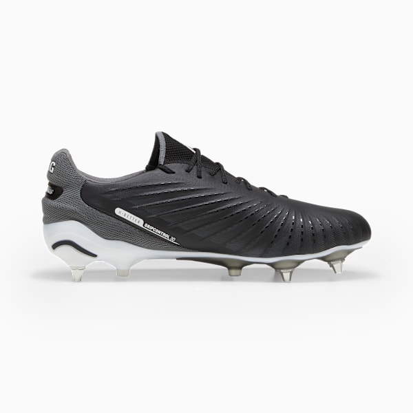 KING ULTIMATE MxSG Football Boots Unisex, PUMA Black-PUMA White-Cool Dark Gray, extralarge-GBR