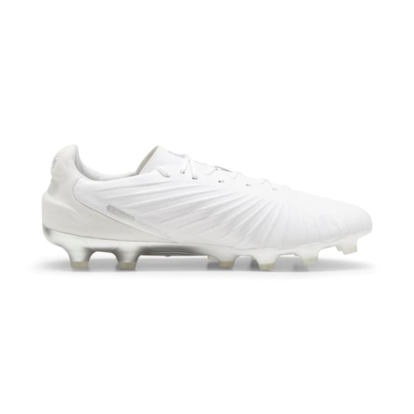 メンズ キング アルティメット HG サッカースパイク, PUMA White-PUMA Silver, extralarge-JPN