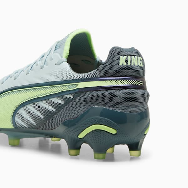 KING ULTIMATE FG/AG Women's Football Boots, Frosted Dew-Fizzy Apple-Gray Skies, extralarge-IND