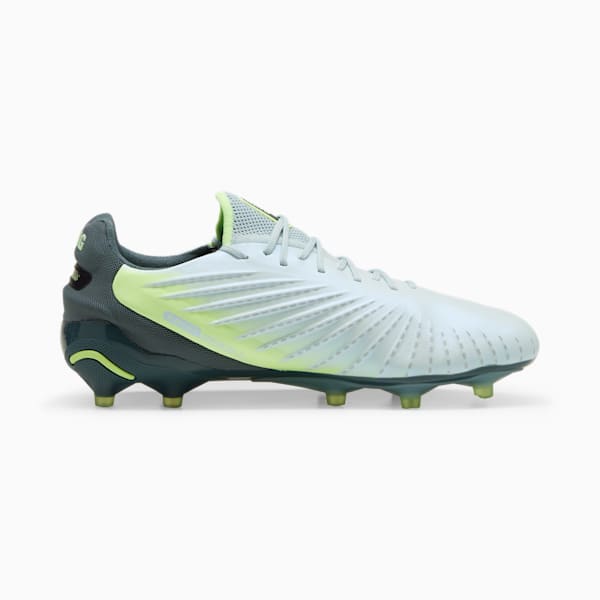 KING ULTIMATE FG/AG Women's Football Boots, Frosted Dew-Fizzy Apple-Gray Skies, extralarge-IND