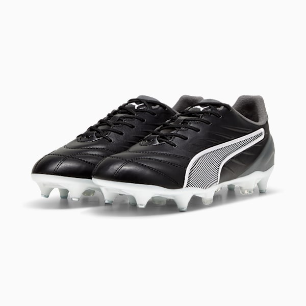 KING PRO MxSG Football Boots Unisex, PUMA Black-PUMA White-Cool Dark Gray, extralarge-GBR