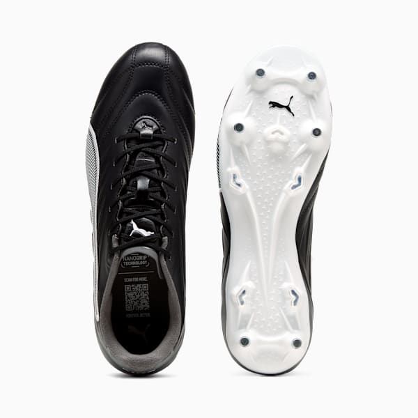 KING PRO MxSG Football Boots Unisex, PUMA Black-PUMA White-Cool Dark Gray, extralarge-GBR