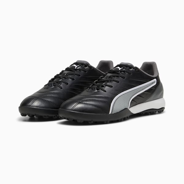 メンズ キング プロ TT サッカー トレーニングシューズ, PUMA Black-PUMA White-Cool Dark Gray, extralarge-JPN