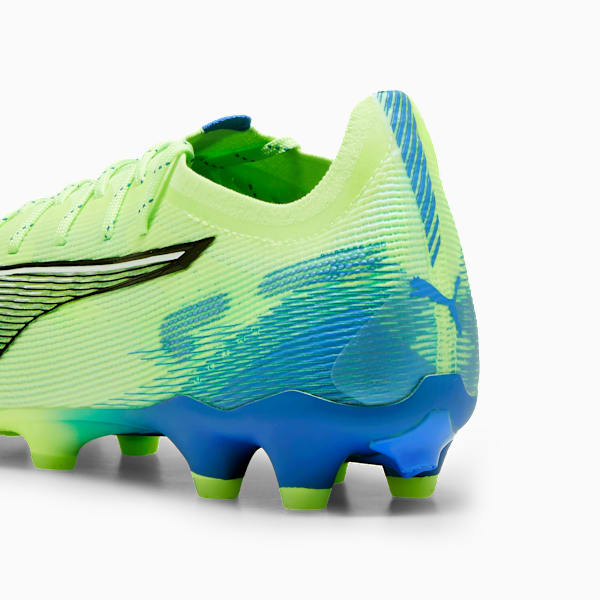 メンズ ウルトラ 5 アルティメット HG/AG サッカースパイク, Fizzy Apple-PUMA White-Bluemazing, extralarge-JPN