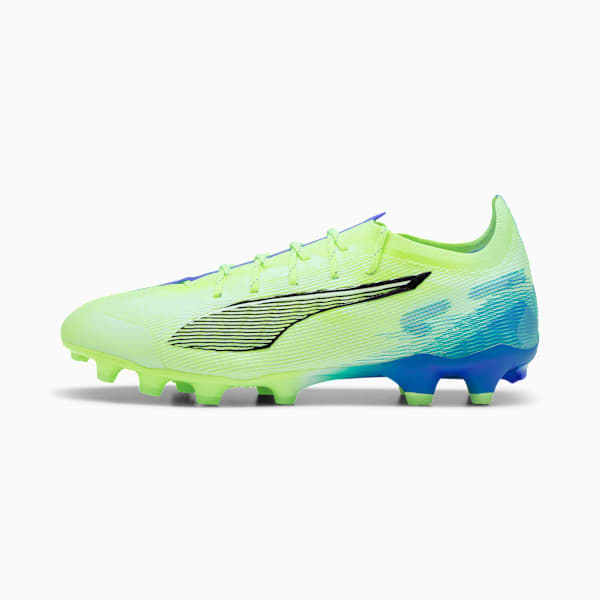 メンズ ウルトラ 5 アルティメット HG/AG サッカースパイク, Fizzy Apple-PUMA White-Bluemazing, extralarge-JPN