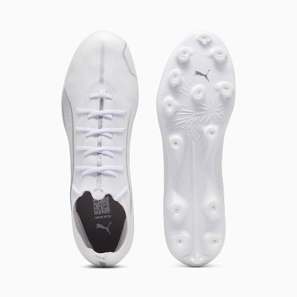 メンズ ウルトラ 5 アルティメット HG/AG サッカースパイク, PUMA White-PUMA White, extralarge-JPN