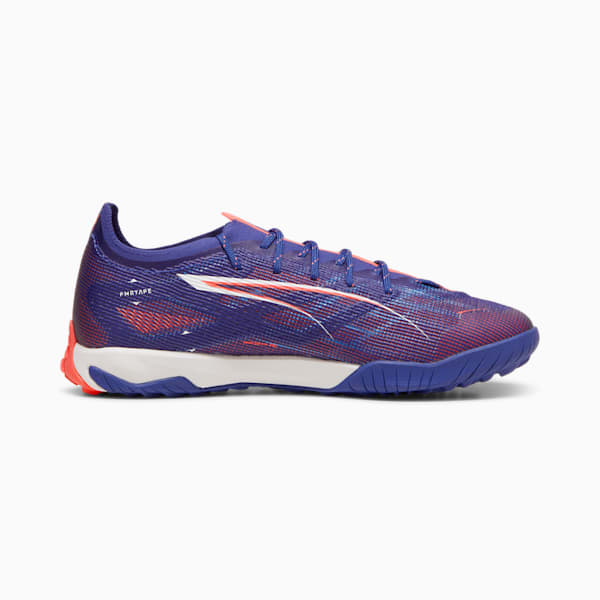 ULTRA 5 PRO CAGE Men's Turf Training Soccer Cleats, Lapis Lazuli-PUMA White-Sunset Glow, extralarge